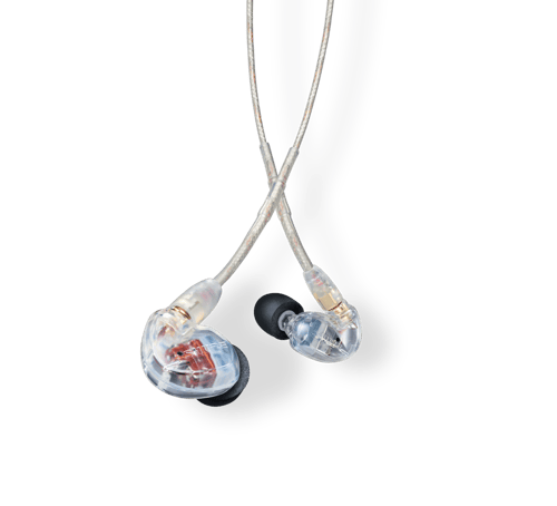 Shure Se535 Kuulokkeet Langallinen In-ear Lava/studio Läpinäkyvä Läpinäkyvä
