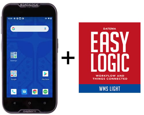 Datalogic Memor 11 2d 2 Ghz 4gb/32gb Bt/wifi Gms Row Svart Inkl Docka + Easylogic Wms Light 12 Månaders Subscription Ny Kund