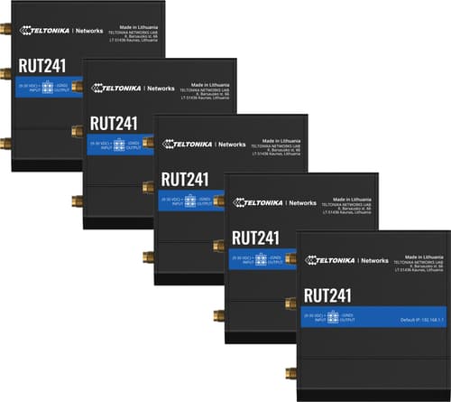 Teltonika Rut241 Industrial Lte Wireless Router 5-pack