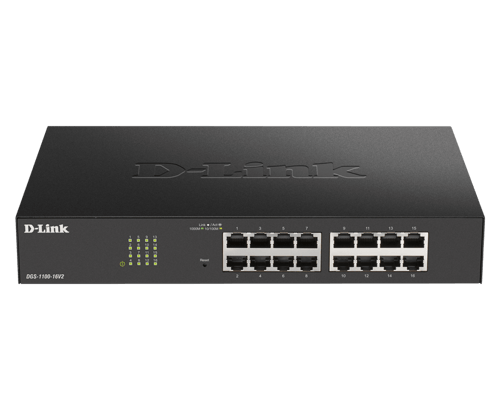 D-Link DGS-1100-24PV2/E 24-Port Gigabit PoE Smart Managed Switch