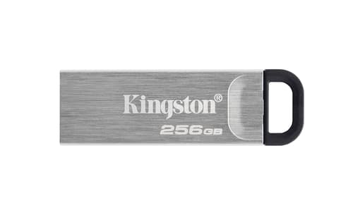 Kingston Datatraveler Kyson 256gb Usb-a Sølv billede