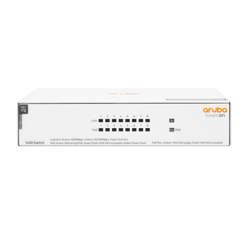 Hpe Networking Instant On 1430 8-port Gigabit Poe 64w Switch