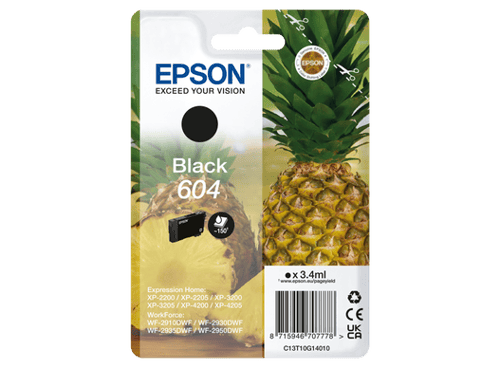 Epson Ink Black 604 3.4ml