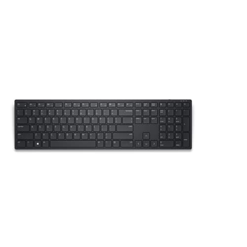 Dell Kb500 Tastatur Kontor Rf Kabel-fri Qwerty Nordisk Sort Trådløs Nordisk