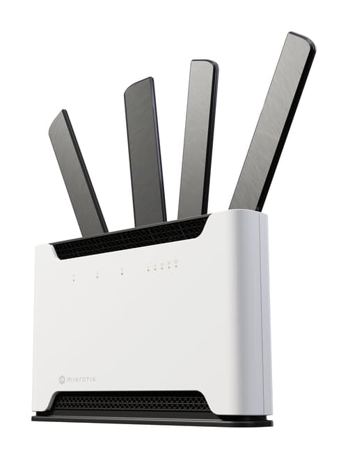Mikrotik Chateau 5g Ax Trådlös Router Ethernet Dual-band (2,4 Ghz / 5 Ghz) Vit