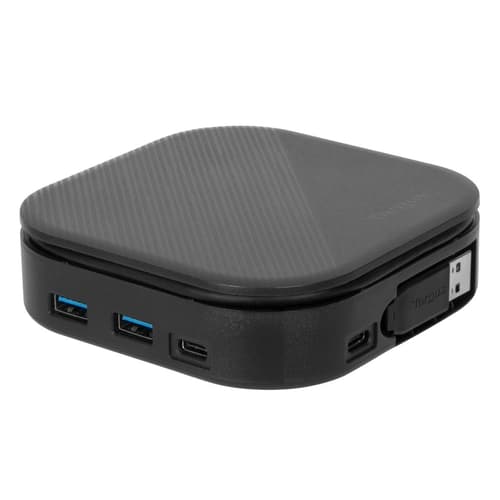 Targus Dock116glz Kannettavien Tietokoneiden Telakka Ja Porttitoistin Langallinen Usb 3.2 Gen 2 (3.1 Gen 2) Type-c Musta Usb-c 3.2 Gen 2 (3.1 Gen 2)