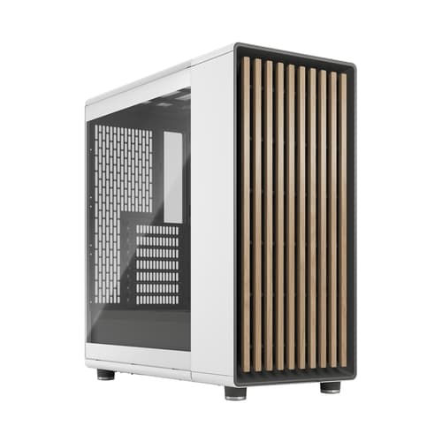Fractal Design North TG - Chalk White - Chassi - Miditower - Vit