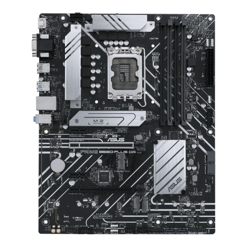 ASUS PRIME B660-PLUS D4 Moderkort - Intel B660 - Intel LGA1700 - DDR4 RAM - ATX