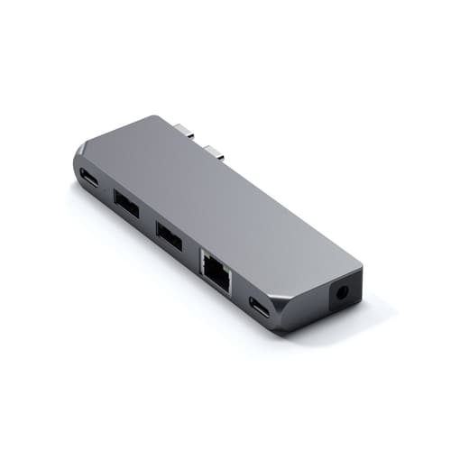 Satechi Pro Hub Mini Docking Usb 3.2 Gen 1 (3.1 Gen 1) Type-c Grå Usb-c 3.2 Gen 1 (3.1 Gen 1) billede