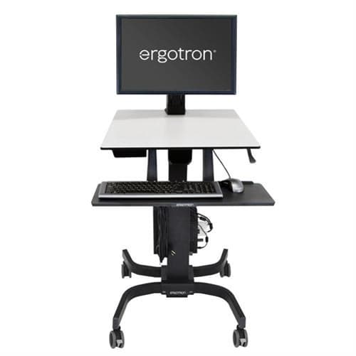 Ergotron Workfit-c Single Hd Sit-stand Workstation