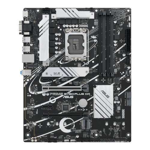 Asus Prime B760-plus D4 Lga 1700 Atx Hovedkort