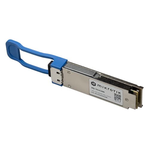 Mikrotik Xq+31lc10d Lähetin-vastaanotinmoduuli Valokuitu 100000 Mbit/s Qsfp28 1309 Nm