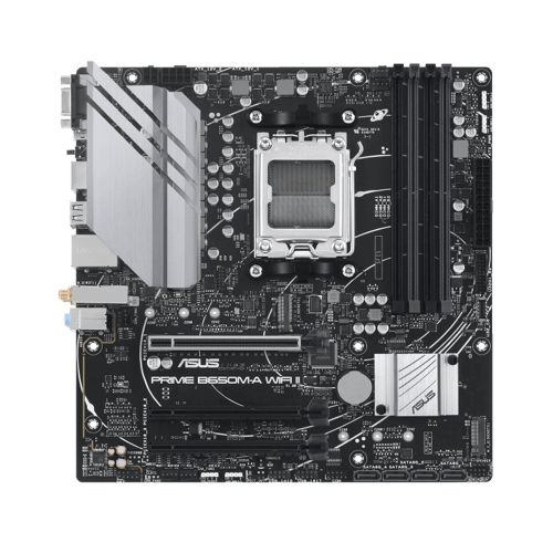 Asus Prime B650m-a Wifi Ii Amd B650 Sokkel Am5 Micro Atx Am5 Micro-atx Hovedkort
