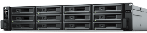 Synology RX1223RP Expansion Unit - Lagringskabinet - 12 bays (SATA) - rackversion - 2U - for Synology HAT5300, RKS-02, SAT5210