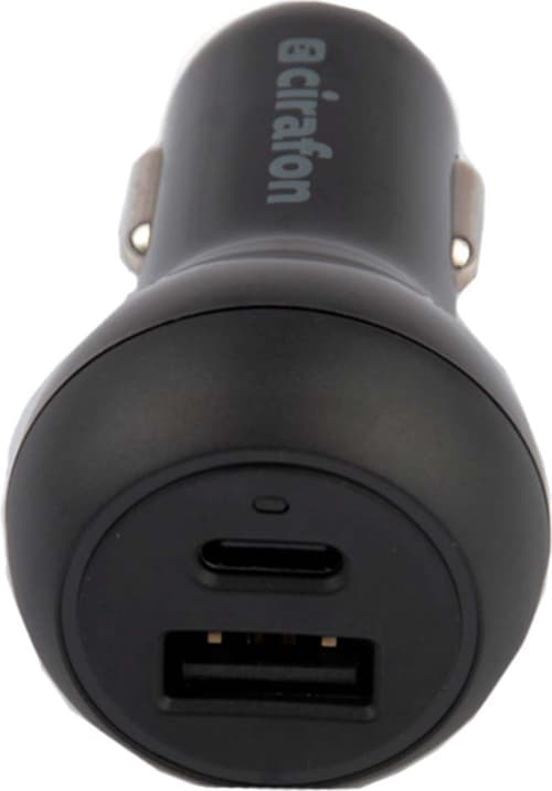 Cirafon Usb-biloplader Pd/qc 30w Sort