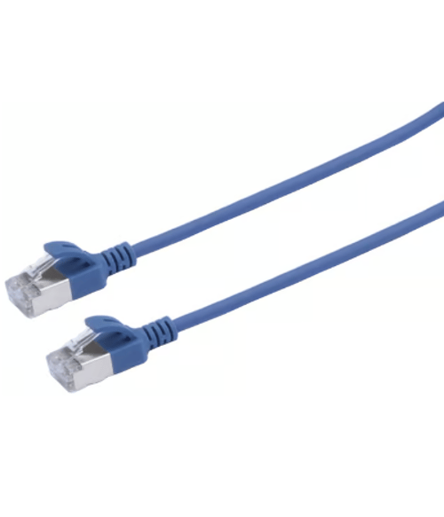 Nettverkskabel Lszh Rj-45 Cat6a 1.5m Blå