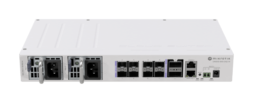 Mikrotik Crs510-8xs-2xq-in Nätverksswitchar L3 Fast Ethernet (10/100) Strömförsörjning Via Ethernet (poe) Stöd Vit