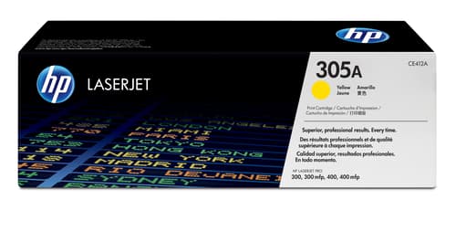Hp Värikasetti Keltainen 305a 2.6k - Ce412a