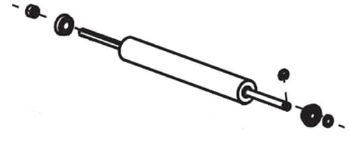 Zebra Printer Platen Ruller billede