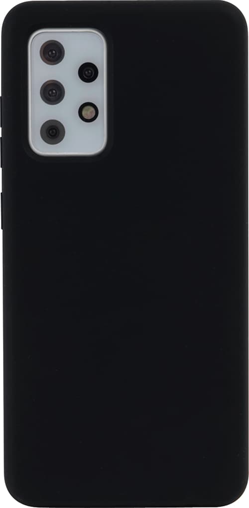 Cirafon Silicone Case For Samsung A52 Black Samsung Galaxy A52 Sort