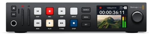 Blackmagic Design Hyperdeck Studio Hd Plus Sort billede
