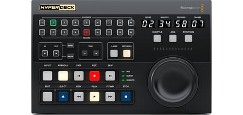 Blackmagic Design Hyperd/rstexctr Digitaalisen Videotallentimen Lisätarvike Ohjauspaneeli Ac Musta 1 Kpl