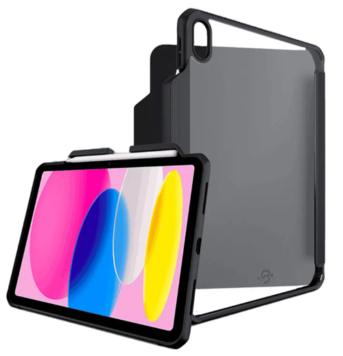 Cirafon Hybrid Solid Folio 10,9 Ipad 10th Gen, Ipad 11th Gen Svart