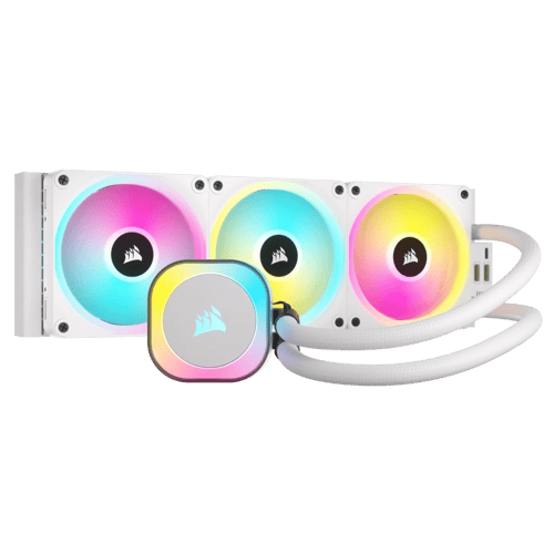 Corsair Icue Link H150i Rgb White Aio -nesteenjäähdytin Valkoinen