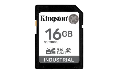 Kingston Technology Industrial 16 Gb Sdhc Uhs-i Luokka 10 16gb Sdhc Uhs-i