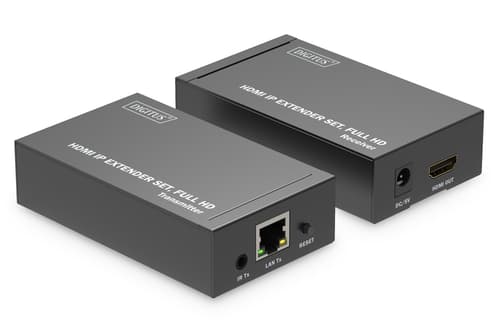 Digitus Ds-55517 Av-förlängare Sändare Och Mottagare För Av-utrustning Svart