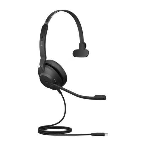 Jabra Evolve2 30 Se Mono Usb-c Microsoft Teams Musta