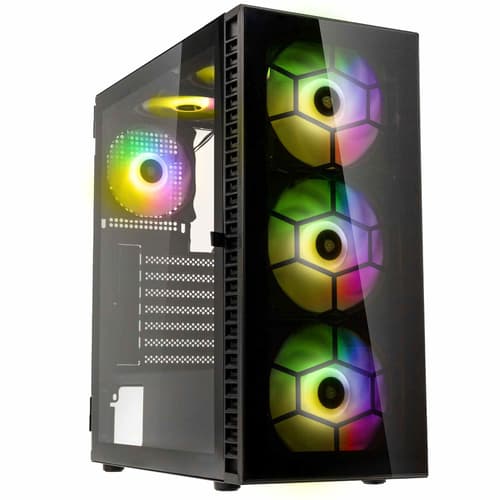 Kolink Observatory Hf Glass Argb Midi Tower Musta