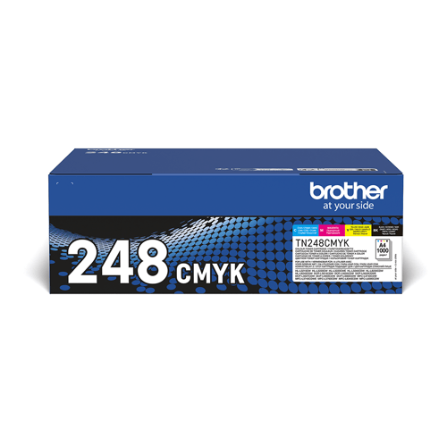 Brother Toner Value Pack (bk/c/m/y) 1k Tn-248val