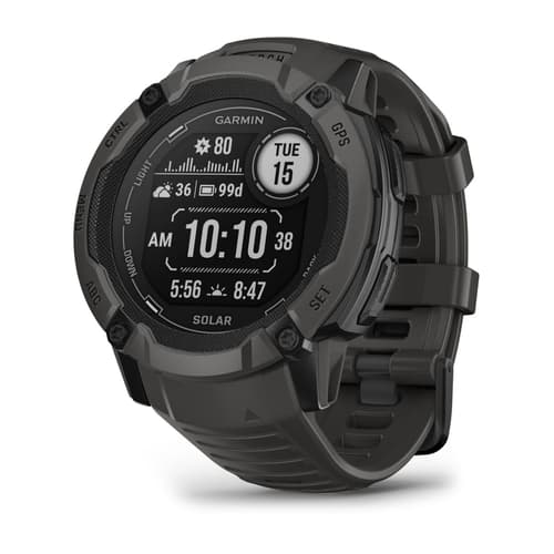 Garmin Instinct 2x Solar 2,79 Cm (1.1") Mip 50 Mm Digitaalinen 176 X 176 Pikseliä Kosketusnäyttö Grafiitti Gps (satelliitti)
