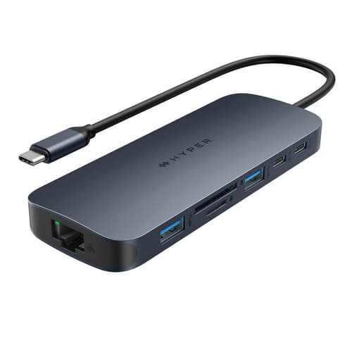 Hyper Hyperdrive Next 10 Port Usb-c Hub Usb-c 3.2 Gen 2 (3.1 Gen 2)