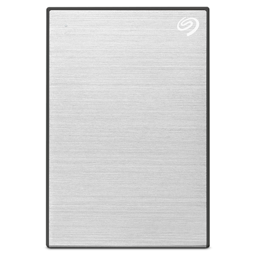 Seagate One Touch Portable Password 5tb Sølv, Sort billede