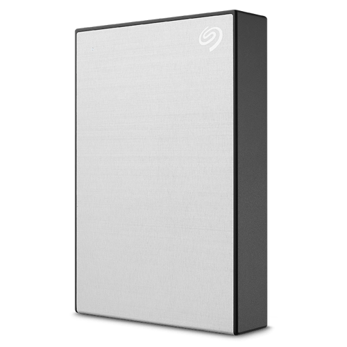 Seagate One Touch Portable Password 1tb Sølv, Sort billede