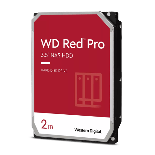 WD Red Pro WD142KFGX - Harddisk - 14 TB - intern - 3.5 - SATA 6Gb/s - 7200 rpm - buffer: 512 MB