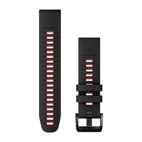 Garmin Quickfit Yhtye Musta, Punainen Silikoni