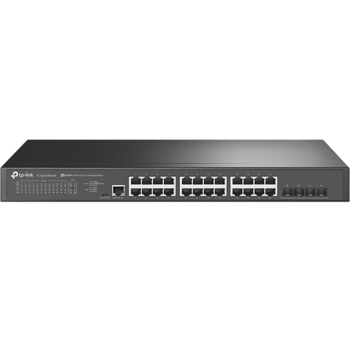 Tp-link Jetstream Tl-sg3428x-m2 Verkkokytkin Hallittu L2+ 2.5g Ethernet (100/1000/2500) 1u Musta
