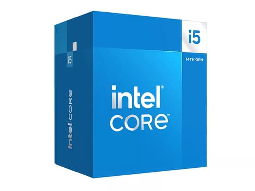 Intel® | Core™ i5-14500 - 16-kärniga - 2,6 GHz (Op till 5,0 GHz Turbo) - LGA1700-Socket - Intel® UHD-grafik | Låda