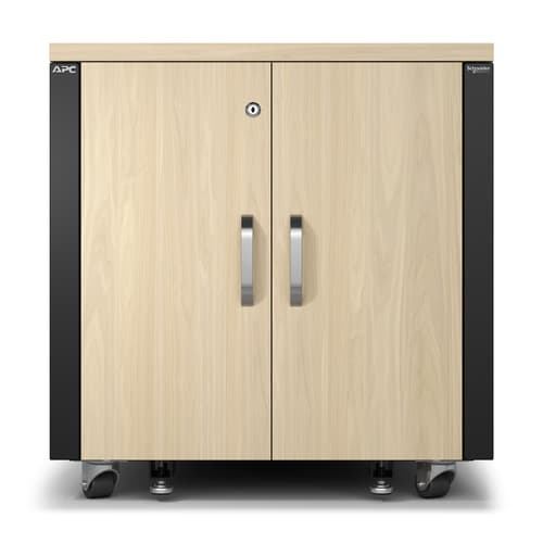 Apc Ar4012a Stativ 12u Fritstående Reol Sort, Ahorn Farve billede