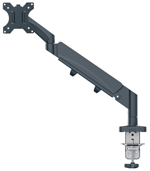 Leitz Leitz Ergo pladsbesparende single monitor arm Mørkegrå 64890089 Modsvarer: N/A