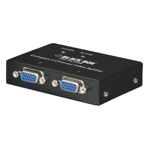 Black Box Compact Vga Video Splitter 2-port