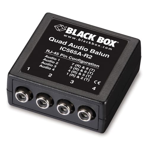Black Box Quad Audio Balun