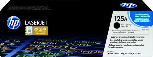 Hp Värikasetti Musta 125a 2.2k - Cb540a