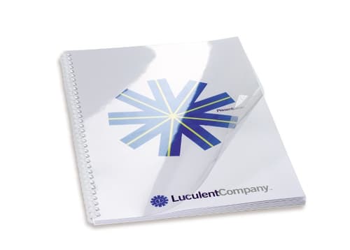 Indbindingsomslag GBC HiClear PVC A5 240 micron Clear Klar