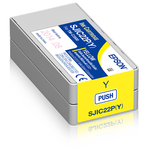 Epson Bläck Gul Sjic22p(y) - Tm-3500