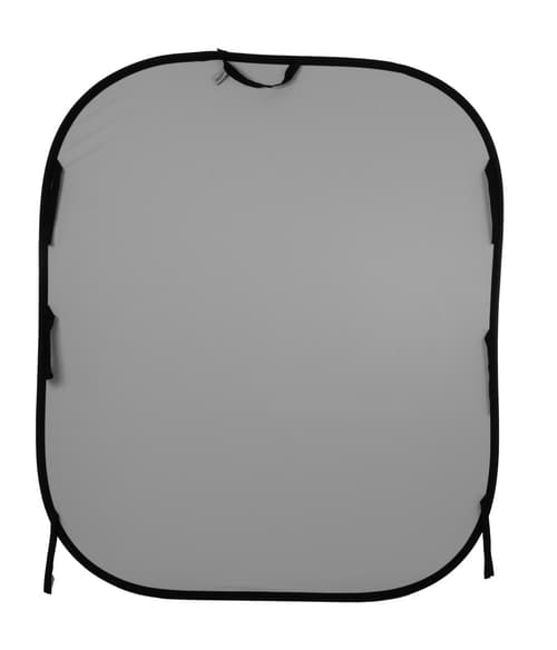 Lastolite Sammenklappelig Fotobaggrund 1,8 X 2,15 M Sort/mellemgrå