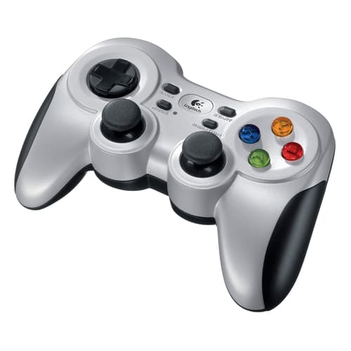 Logitech Wireless Gamepad F710 Sølv, Sort